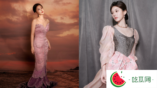 雙姝媲美！趙露思紅地毯對戰孟子義，花蕾晚禮服遭酸“健身女神”