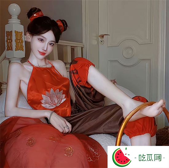 高顏值小姐姐cos哪吒鬧海 雪白肌膚惹人心癢 紅袍肚兜遮不住無限風光!-吃瓜網