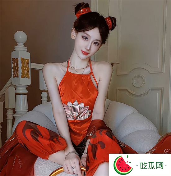 高顏值小姐姐cos哪吒鬧海 雪白肌膚惹人心癢 紅袍肚兜遮不住無限風光!-吃瓜網