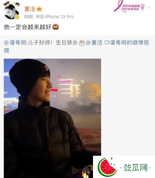 潘粵明和董潔復婚是假的，只是和解了